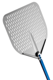 Professional Anodized Aluminum Perforated Pizza Peel GI METAL A-45RF - La Pizza Hub
