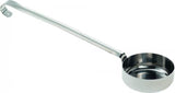 Best Flat Bottom Stainless Steel Pizza Sauce Ladle GI METAL AC-MS90 - La Pizza Hub