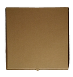 Cheap, Plain Brown, Corrugated Pizza Box 13"inch. 33 cm. Bundle of 50 - La Pizza Hub