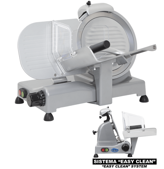 R.G.V. LUXURY Electric Deli Meat & Food Slicer Easy to Clean System – La  Pizza Hub