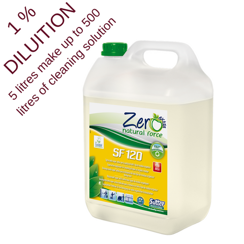 SF120 Biodegradable Deep cleaning Caustic Degreasing Detergent for Kitchen and Food Area by Sutter - La Pizza Hub
