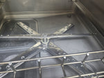 USED HOBART ECOMAX 702 UTENSIL WASHER detail of the bottom wash and rinse arms - La Pizza Hub
