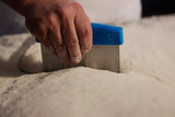 AC-TPM Detail of the Rigid Dough Cutter cutting pizza dough - La Pizza Hub