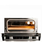 Front view of the Effeoven N3 500 °C with door open - La Pizza Hub