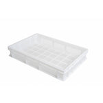 STACKABLE PERFORATED TRAY 60x40x10 cm. FOR DRYING FOOD - La Pizza Hub