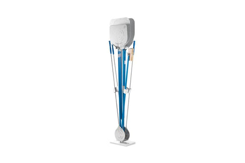 FREE STANDING PEEL RACK WITH MARBLE BASE 6 SLOTS