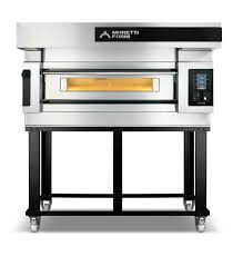 Moretti Serie S S120E electric single deck pizza oven front view – commercial pizza oven NZ - La Pizza Hub