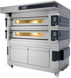 MORETTI S120E 2 S WITH PROOFER SIDE VIEW - La Pizza Hub