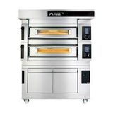 MORETTI S120E 2 S WITH PROOFER FRONT VIEW - La Pizza Hub