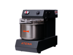 Left side view of the Atena domestic spiral dough mixer 8 Lt dark grey - La Pizza Hub