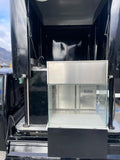 food display cabinet mobile stall Ape - La Pizza Hub