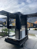 fully open hydraulic food cart Ape three wheeler - La Pizza Hub