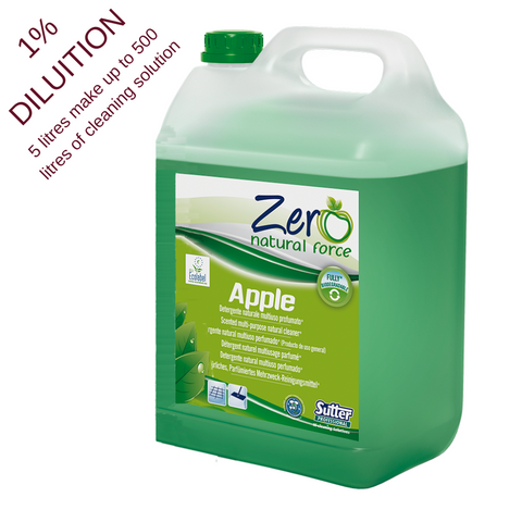 APPLE Biodegradable Eco-friendly Non-toxic Concentrated Detergent for Floor and Hard Surfaces by Sutter - La Pizza Hub