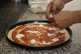 ROUND BLUE IRON PIZZA PAN, Pizza tool, GI METAL, - La Pizza Hub